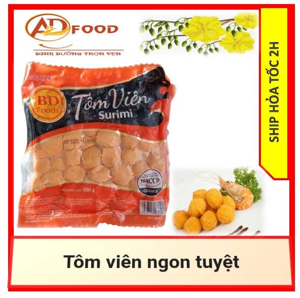 500g Tôm viên ngon tuyệt
