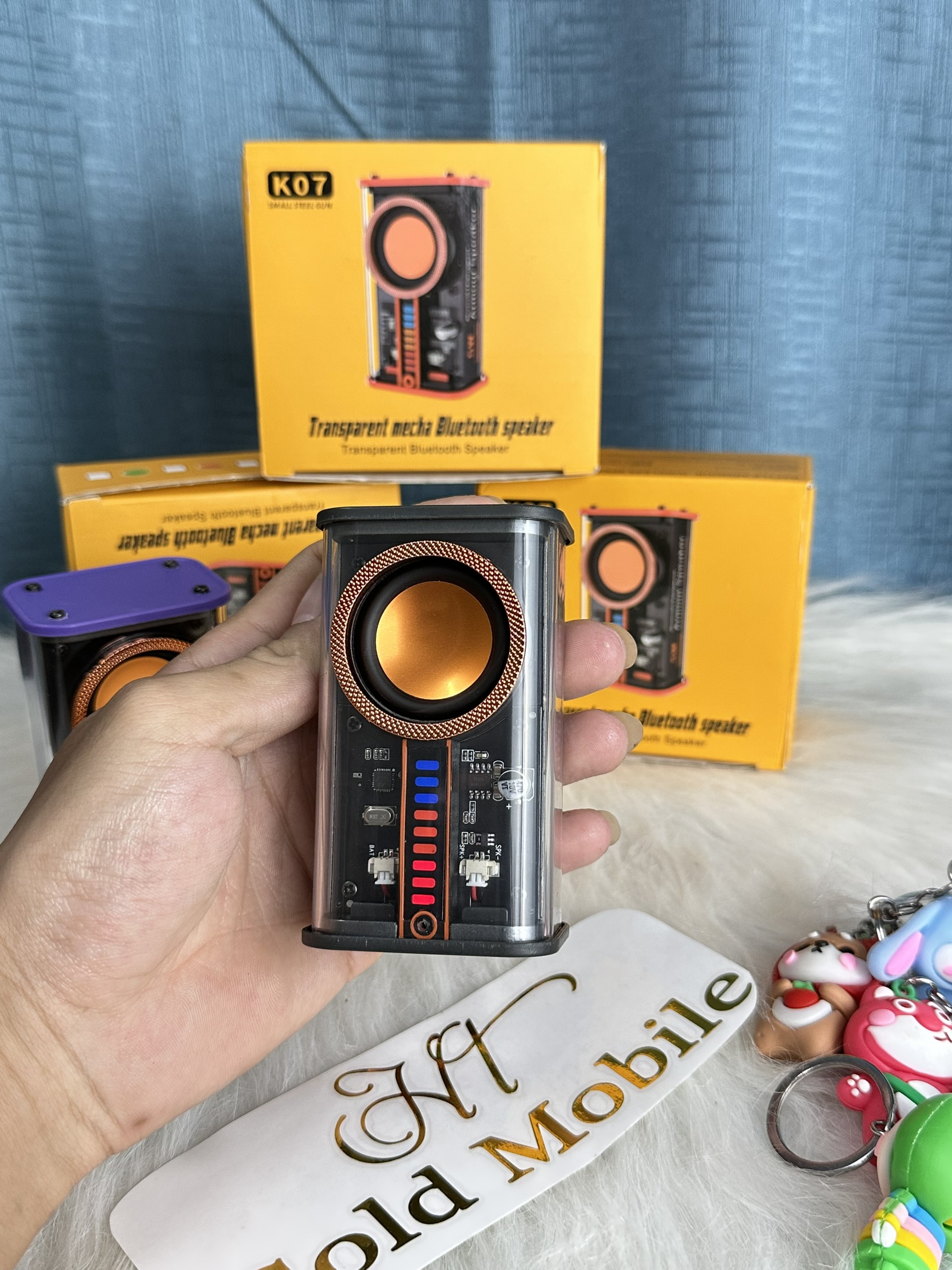 Loa K-07 Hottrend Meca trong suốt