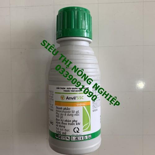 Trừ bệnh rỉ sắt cho cây lan - đốm đen hoa hồng - nấm hồng - đốm lạc - Anvil 5SC chai 100ml