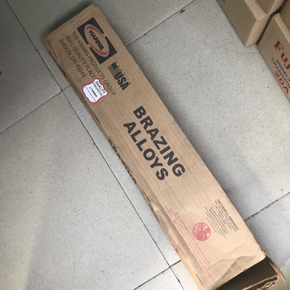 [HCM]Que bạc hàn ống đồng HARRIS Mỹ (Combo 10Cây )
