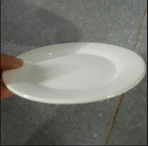 Dĩa sứ cạn trắng nhiều kích cỡ