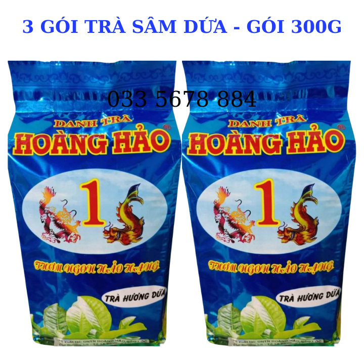 Trà sâm dứa hoàng hảo ( gói 300gr ) Pha trà đá, trà tắt, trà đường.