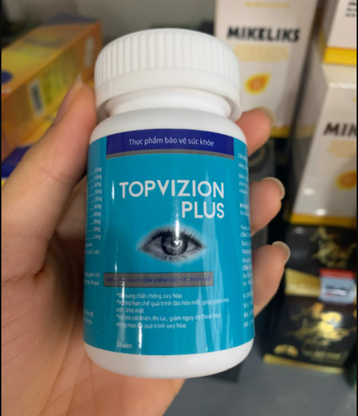 VIÊN UỐNG PHỤC HỒI THỊ LỰC TOPVIZION PLUS