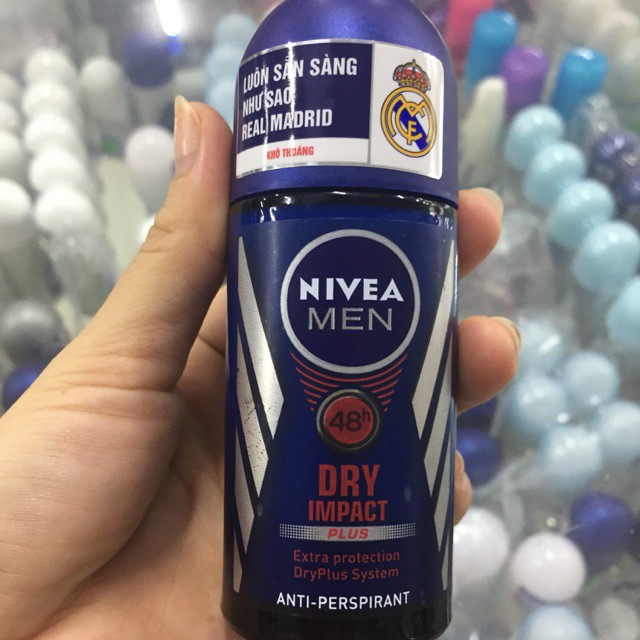 Lăn khử mùi Nivea men khô thoáng 50ml