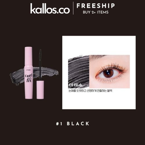 Mascara Cong Mi Etude House Curl Fix Mascara NEW - Kallos Vietnam