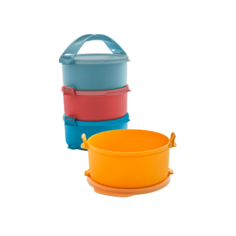 Bộ Hộp Cơm Tupperware Small Round Click To Go - Tupperware Mall Chợ Lớn