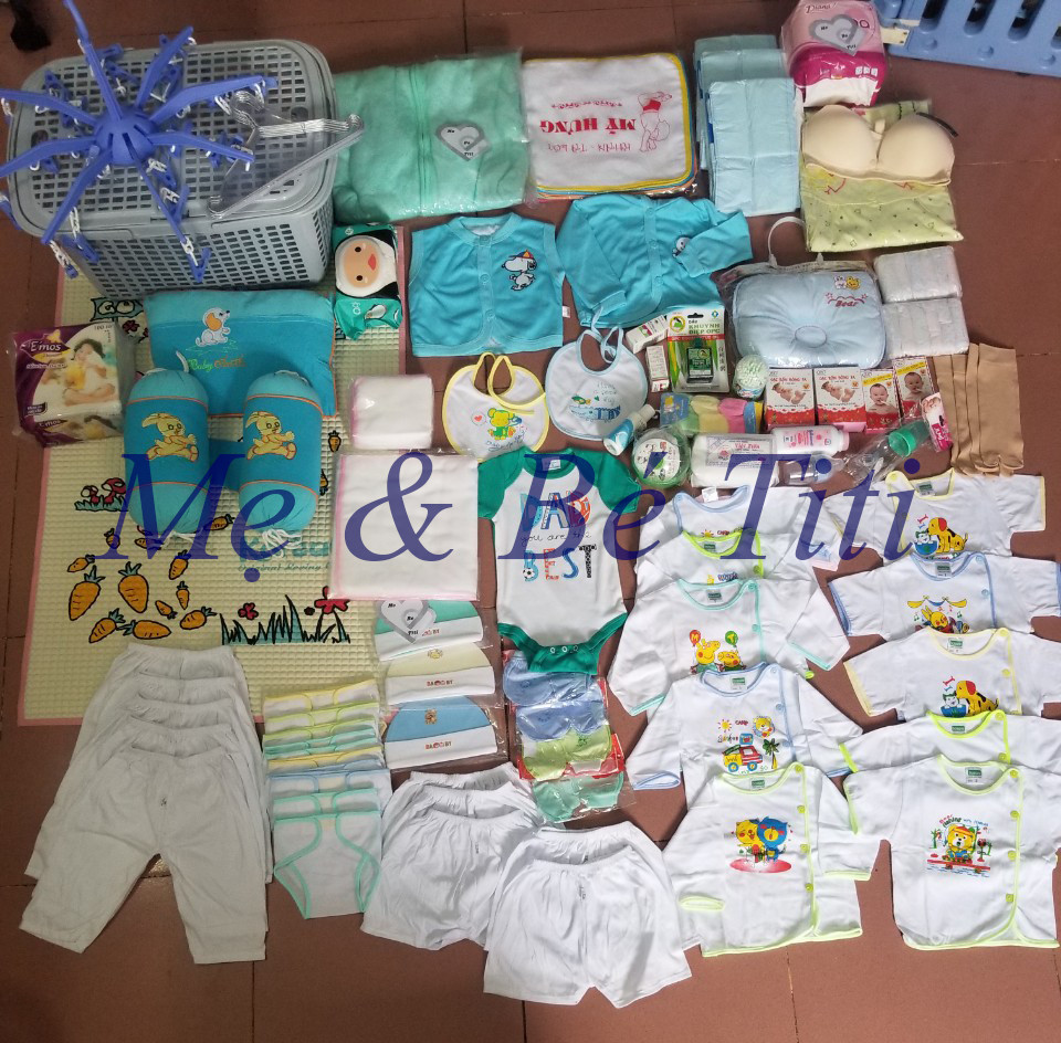 Trọn gói đồ sơ sinh đầy đủ mẹ và bé 1790