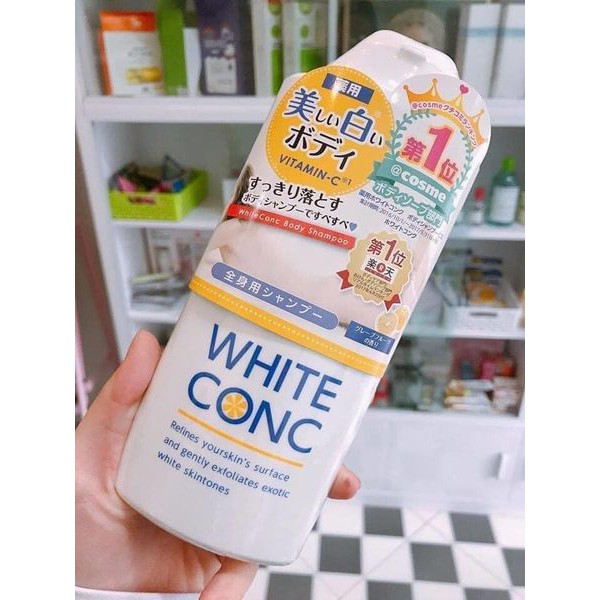 SỮA TẮM TRẮNG DA WHITE CONC BODY SHAMPOO with Vitamin C