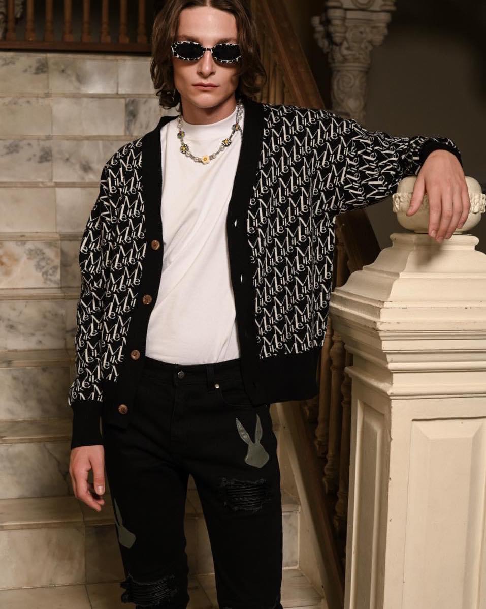Áo KHOÁC MIKENCO MONOGRAM CARDIGAN