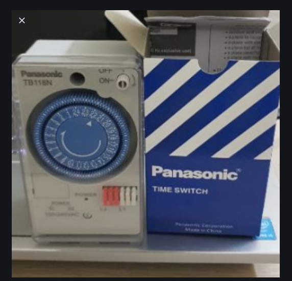 Đồng hồ hẹn giờ Timer Panasonic TB118N