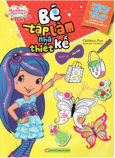 Fahasa - thiết kế sắc đẹp - bé tập làm nhà thiết kế