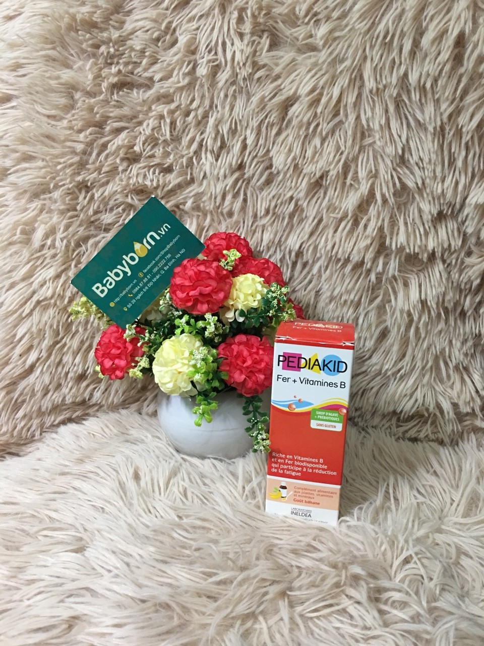 Vitamin Pediakid Sắt Và Vitamin B Cho Bé 125Ml - Sbfv4545