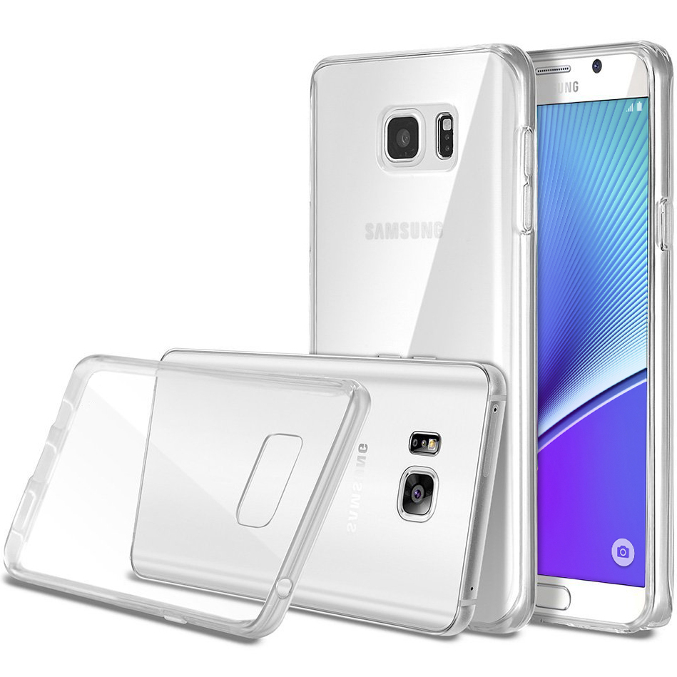 Ốp lưng Samsung Galaxy Note 5 silicon dẻo trong suốt