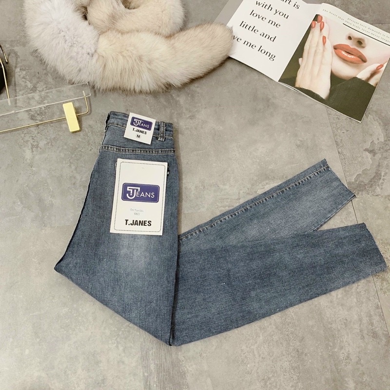 Quần jeans rách gối to mã mới