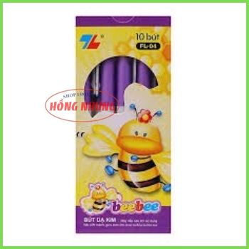 01 Cây Bút Lông Kim Beebee FL-04 Màu Tím