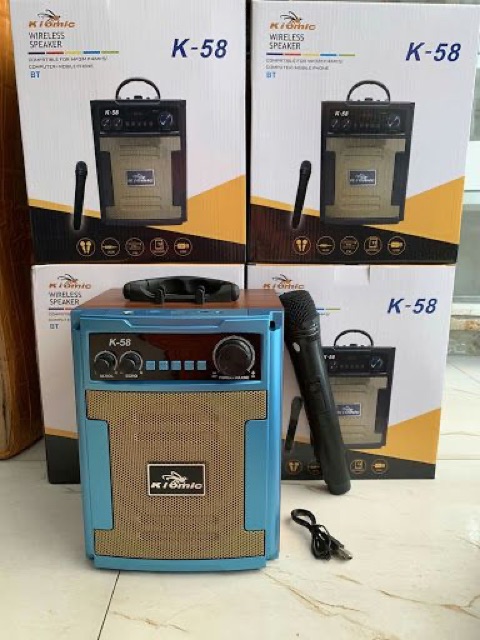 Loa karaoke mini kiomic k58