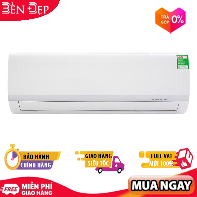 [TRẢ GÓP 0%] Điều hòa Midea 1 chiều 9.000BTU MSAFB-10CRN8 /MSAFGII-10CRN8 (Giá áp dụng giao tại HN, HCM& các tỉnh liên hệ shop)