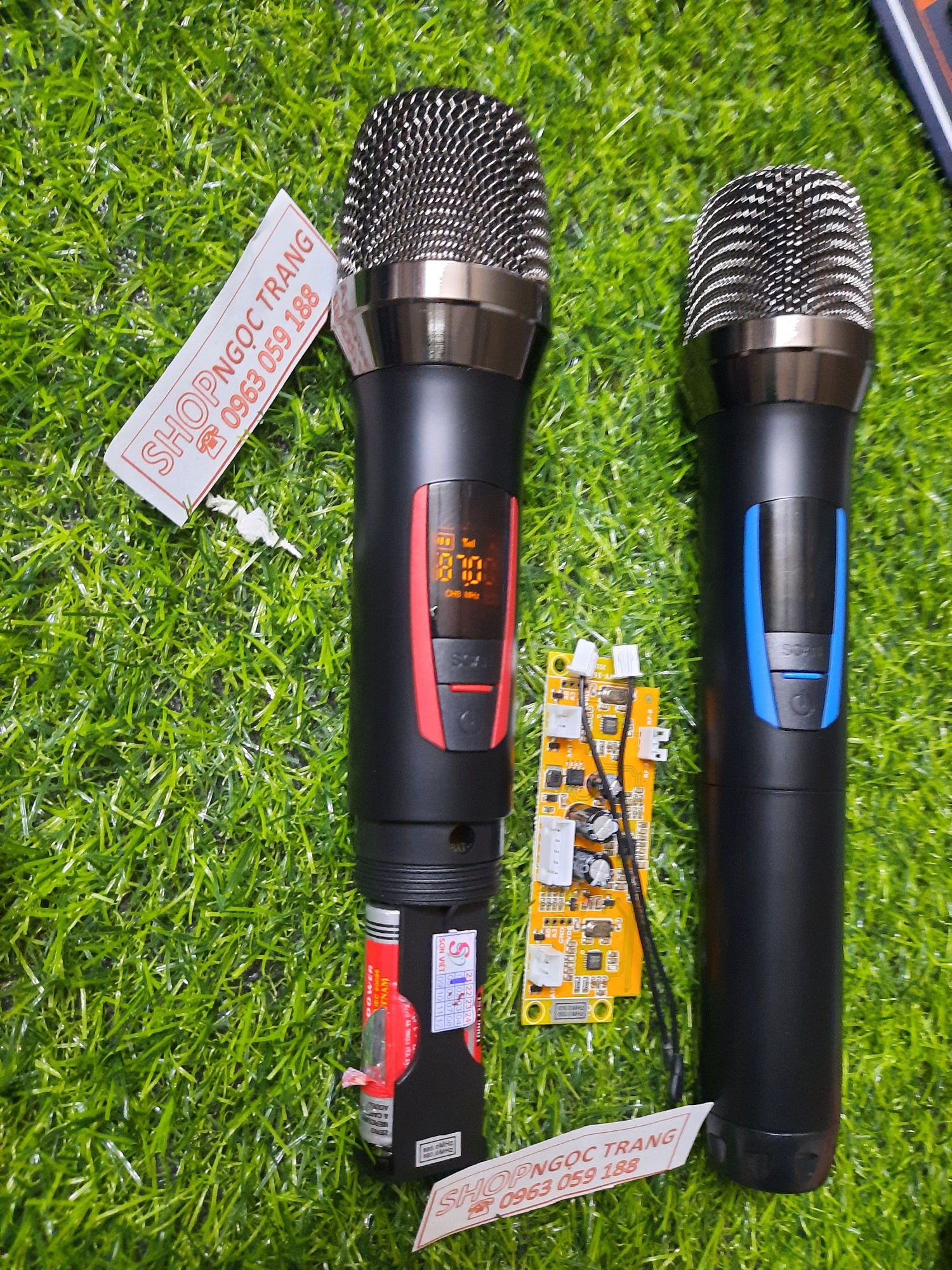 Mic Không Dây Loa kéo 1 cặp