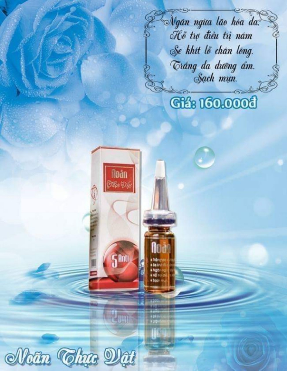NOÃN THỰC VẬT (GIÁ HỦY DIỆT) serum dưỡng da,căng bóng