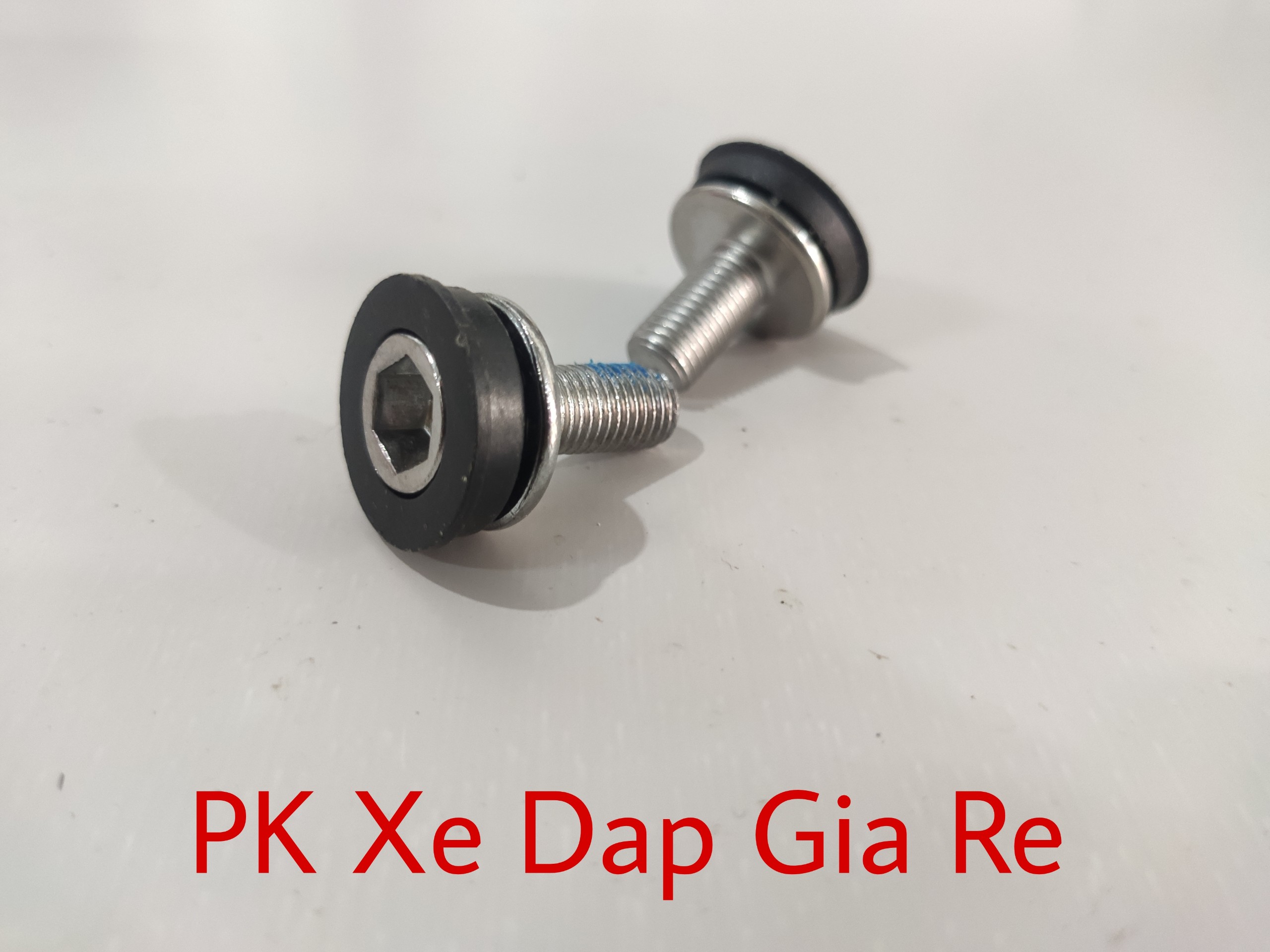 Ốc xiết đùi đĩa xe đạp, Ốc trục giữa cốt vuông xe đạp - 2 chiếc