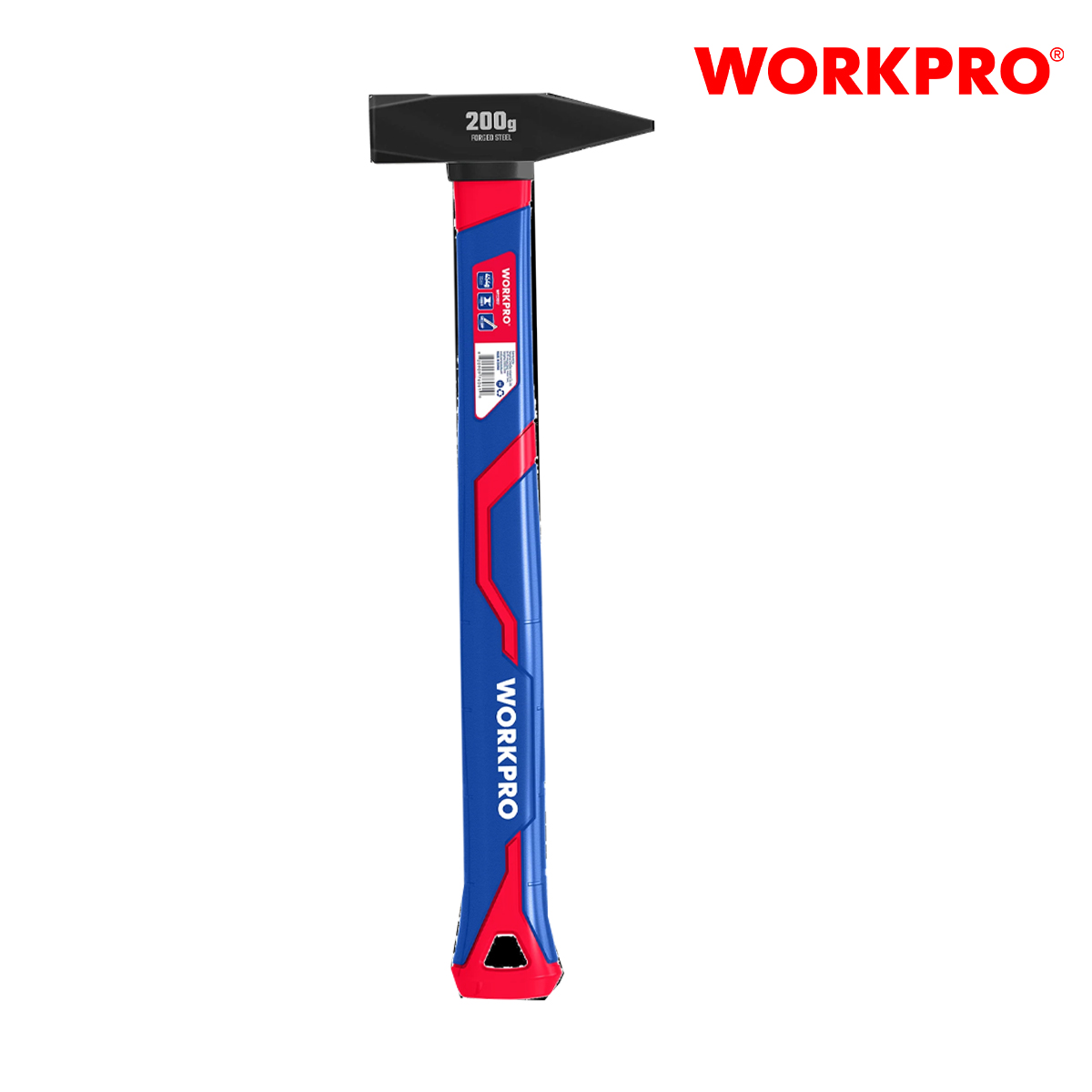 Búa đóng có cán bọc cao su (200g), Workpro - WP241021