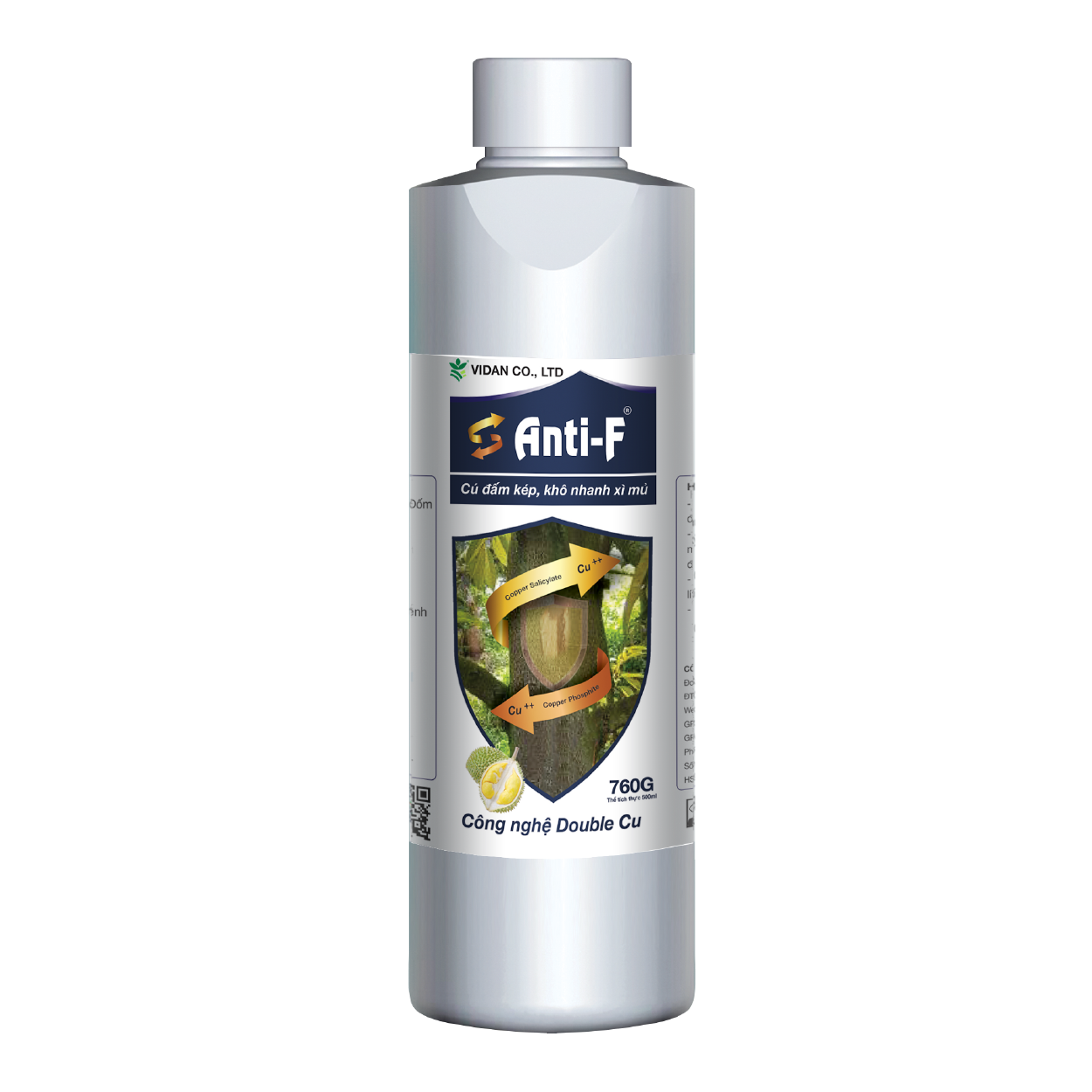 Thuốc trừ bệnh Anti-F nứt thân xì mủ trên cây ăn trái, cây có múi và cây công nghiệp