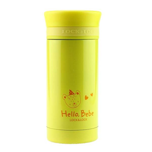 Bình giữ nhiệt Hello Bebe_Love 200ml (Vàng)