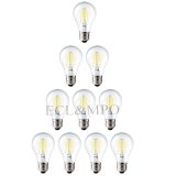 Bộ 10 bóng đèn Led giả dây tóc Edision 4 đường Led - 4W đuôi E27 ( Ánh Sáng Vàng)