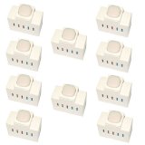 Bộ 10 cái công tắc hẹn giờ lùi TPE TM3F-10c (Trắng)