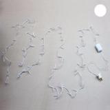 Bộ 10 dây đèn led chớp trang trí Noel (ánh sáng trắng)(Off White)