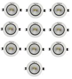 Bộ 10 Đèn LED âm trần dạng rọi, hình tròn LED-ON 5W (ánh sáng vàng)