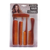 Bộ 12 Lược Chải Đầu UBL AH0373 (Hổ phách)