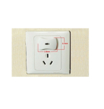 Bộ 12 nắp che ổ cắm điện (Trắng)