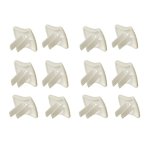 Bộ 12 nắp che ổ cắm điện (Trắng)