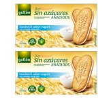 Bộ 2 bánh Ăn Kiêng Gullon DietNature Sin Azucares Sandwich Sabor Yogurt 220g
