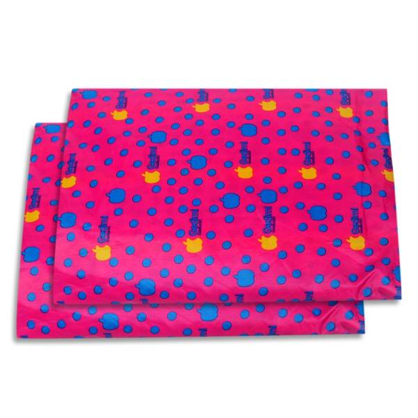 Bộ 2 Ga chống thấm hoa văn Apple Pink 1m8 x 2m x 10cm - Phú Đạt