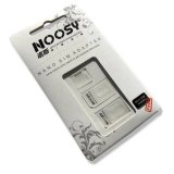Bộ 2 vỉ chuyển đổi Micro và nano sim thành sim thường 3 in 1 (Trắng)