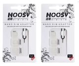 Bộ 2 vỉ chuyển đổi Micro và nano sim thành sim thường 3 in 1 (Trắng)