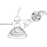 Bộ 25 bóng đèn Led (bóng Led chén) chiếu điểm chân ghim 5W ( Ánh Sáng Trắng)