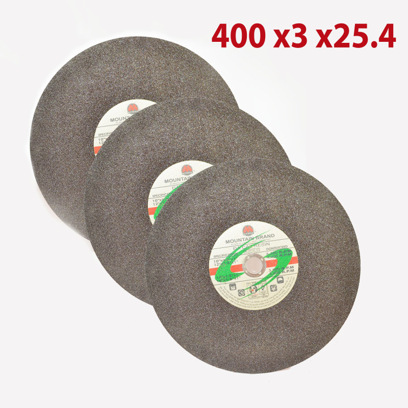 Bộ 3 đá cắt 400x3x25.4 - Mountain