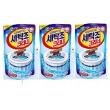 Bộ 3 gói bột tẩy vệ sinh lồng máy giặt 450g gt576