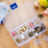 Set of 3 plastic jewelry box multi drawer gadgets