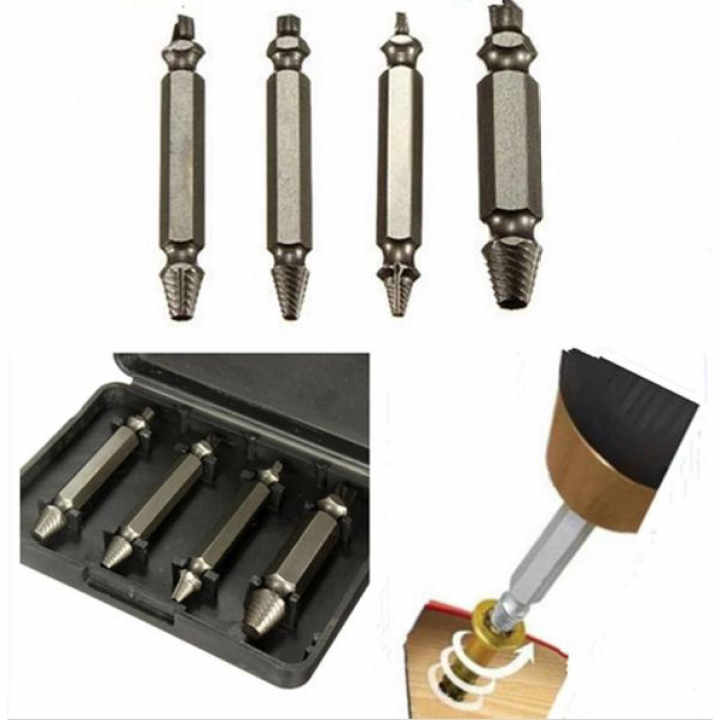 Bộ 4 Đầu Vặn Vít USA Store (Đen) – US02043