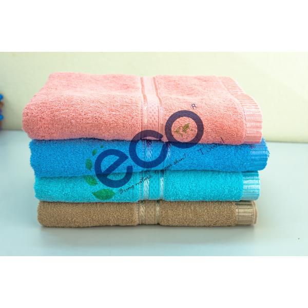 Bộ 4 khăn tắm cotton 50x100cm ECO