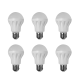 Bộ 6 bóng đèn LED Tường An E27 3W (Trắng)