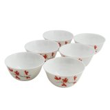 [HCM]Bộ 6 chén cơm 11.5cm thủy tinh ngọc La Opala Diva 30012-6CP
