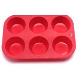 Khuôn Nướng Bánh muffin Silicon 6 ô UBL KC0029