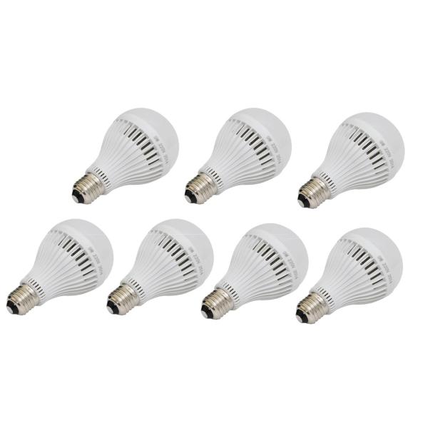 Bộ 7 bóng đèn LED Tường An E27 9W (Trắng)