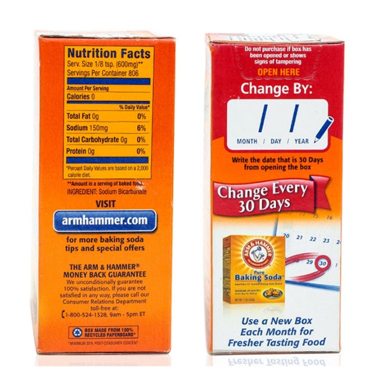 Bộ 8 Bột Nở Baking Soda đa công dụng