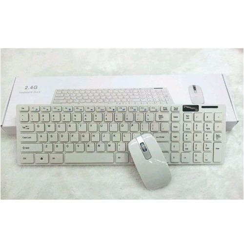 [HCM]Bộ Bàn phím và chuột không dây KGR (Trắng)
